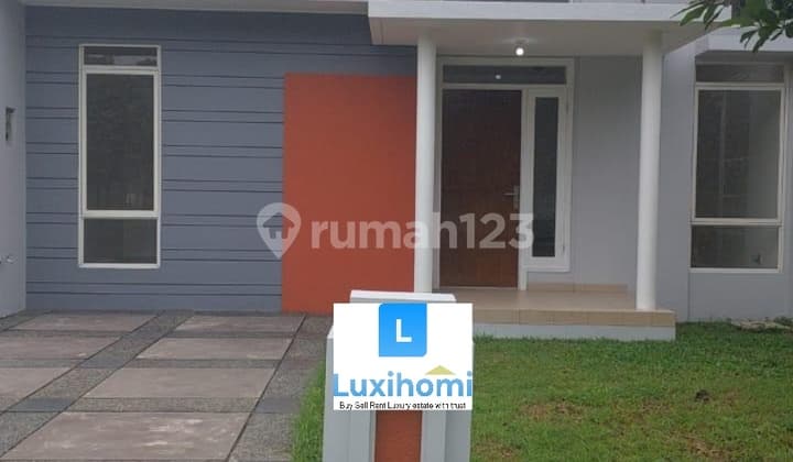 Dijual Rumah Tinggal 1 Lantai Dalam Komplek Cluster Indira 2 Kamar Tidur Kondisi Unfurnished