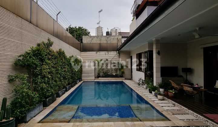 Dijual Rumah Siap Huni Cipete Jakarta Selatan Lokasi Strategis Sz 608m2 Private Pool