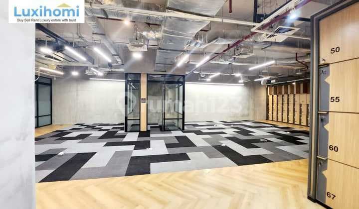 For Rent Office Space Sahid Sudirman Center Area 445.6m2 Furnished