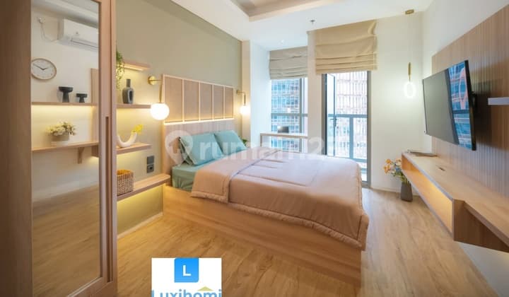 Disewakan Apartemen South Quarter Type Studio Luas 30M2 Furnished, Low Floor