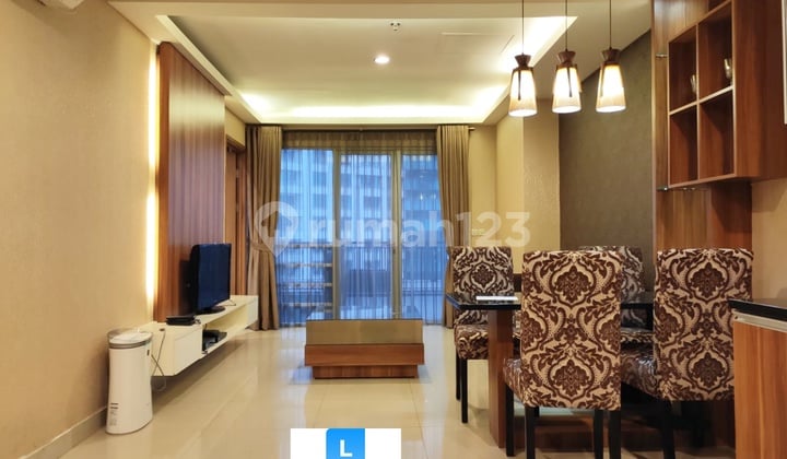 For Rent Apartment Sahid Sudirman Residence Size 96Sqm 2 Bedrooms Middle Floor Furnished