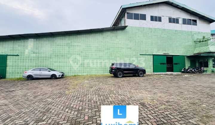 Dijual Ex Pabrik Tekstil Luas 9.854m2 di Gunung Sindur, Bogor
