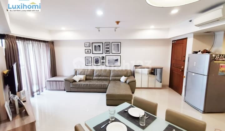 Best Deal !!! For Sale Sudirman Tower Condominium Apartment 3 Bedroom Size 110Sqm Fully Furnished