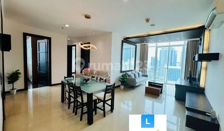 Disewakan Apartemen Ambassador 2, 3Bed Sz 118m2 Furnish View City