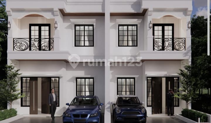 Rumah Baru Siap Huni di Cluster Pondok Kopi SHM 2 Lantai