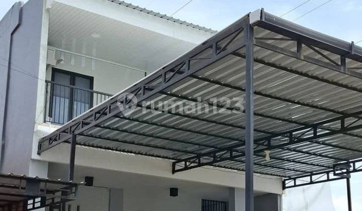 Rumah 2lantai Siap Huni Dalam Cluster Di Hertasning Baru Makassar