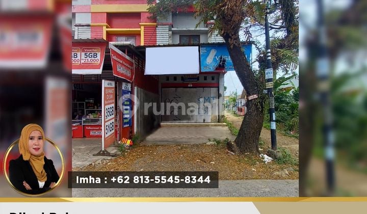 Ruko siap pakai cocok untuk semua jenis usaha dikompleks jalur 2 yppkg depan alfa mart