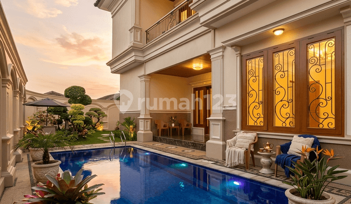 Luxury Villa Ready to Occupy in Central Jogja Freehold Building Permit