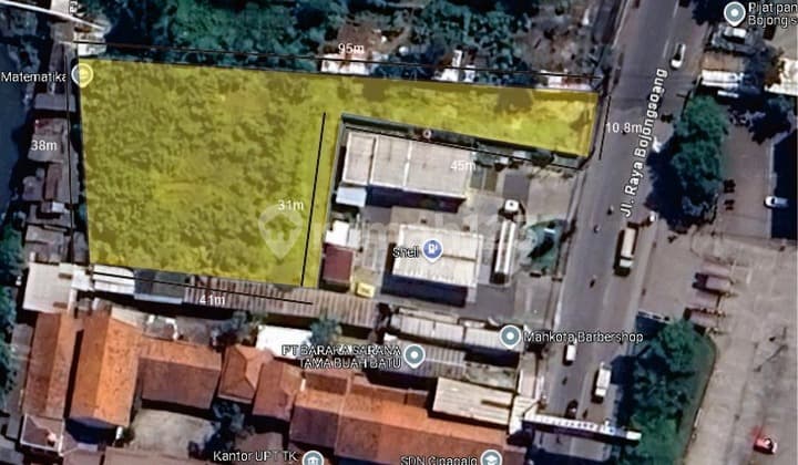 Dijual Disewakan Seberang Trasmart Buah Batu Bandung