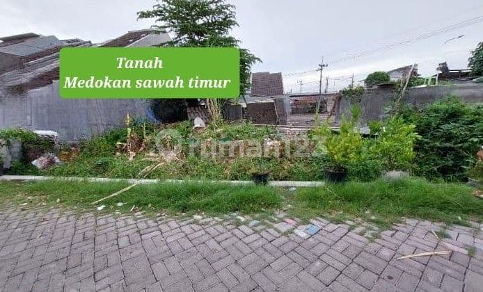 Tanah Medokan sawah timur dekat Alana Medokan ayu , UPN surabaya