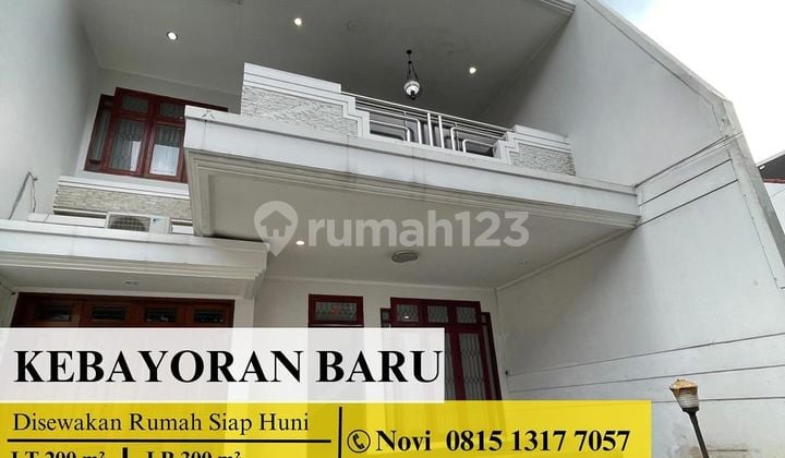Disewakan Rumah Siap Huni Kebayoran Baru