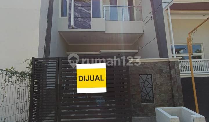Pandugo Rungkut 50 Meter Jalan Raya. Rumah Baru