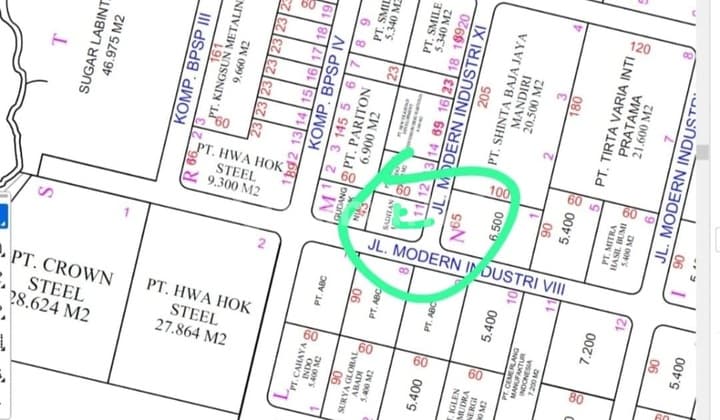 Land for Quick Sale in Cikande