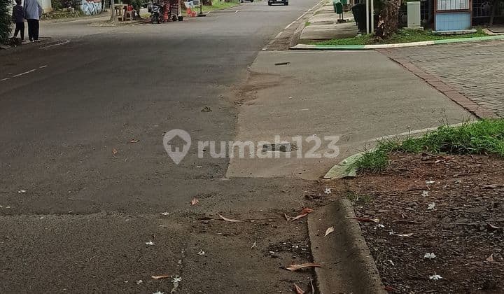 KAVLING DI BOULEVARD SERPONG GARDEN, MURAH, HADAP SPORTCLUB, JALAN LEBAR