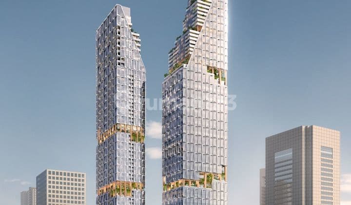 Luxury + Beautiful 4 Bedroom Apartment in Sudirman Two (South/Sudirman View *Jakarta