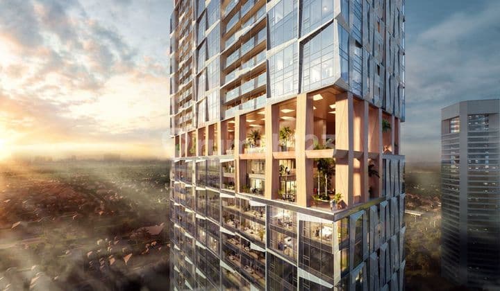 Apartemen Sudirman Two 2 Kamar Tidur Semi Furnished Bagus