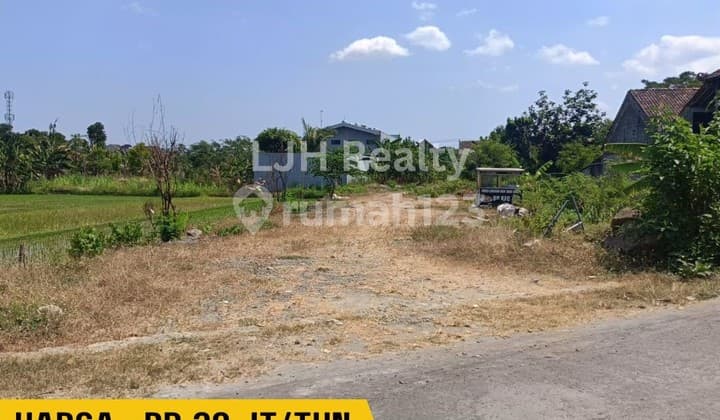 Disewakan Lahan Tanah Untuk Gudang. Jalan Imogiri timur km 8,6. DIY