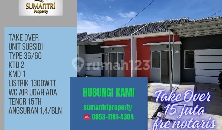 Over Kredit Rumah Subsidi Bekasi Tambun Utara Rumah Butuh Minim Renovasi HGB di Perumahan Green, Jl. Raya Srimahi, Srimahi, Tambun Utara, Bekasi, Jawa Barat, Indonesia, 17510, Bekasi