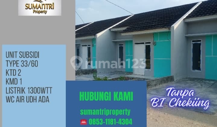 Rumah Bersubsidi Tanpa Bi Cheking KPR Mandiri Bekasi Rumah Bagus HGB di Pintu Masuk, Srimahi Residence, Jl. Raya Srimahi, Srimahi, Tambun Utara, Bekasi, Jawa Barat, Indonesia, 17510, Bekasi