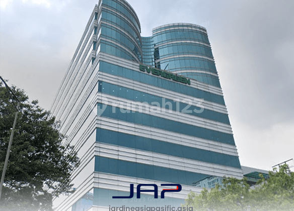 Kuningan Area Office in Mega Plaza 505Sqm Bare Near LRT