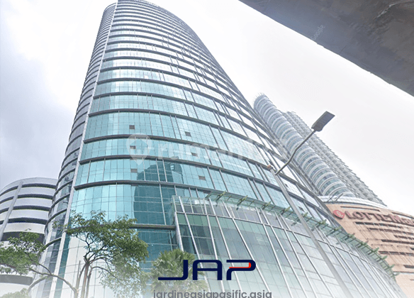 Kantor Axa Tower 297 Sqm Furnished Area Strategis