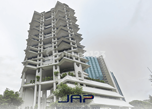Sewa Kantor Intiland Tower 96.00 Sqm Bare Deket MRT