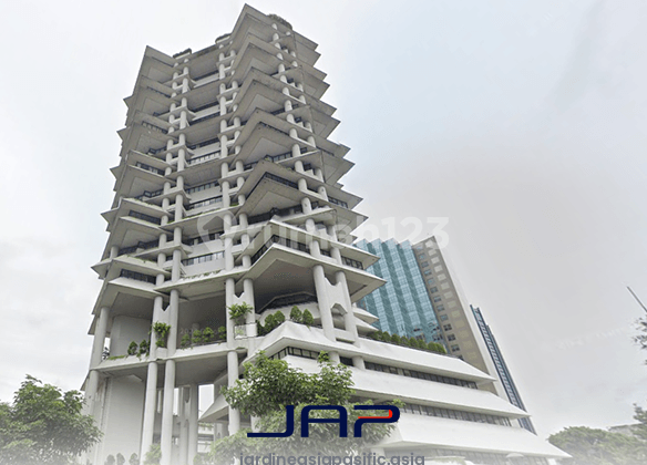 Office Lease Intiland Tower 96.00 Sqm Bare Near MRT