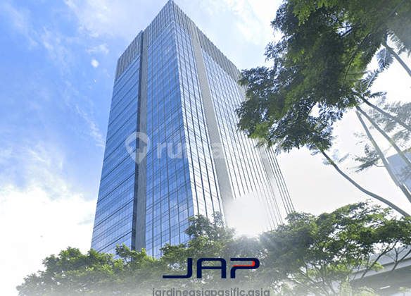 Sewa Kantor The Prominence 155 M2 Bare Area Alam Sutera Tangerang