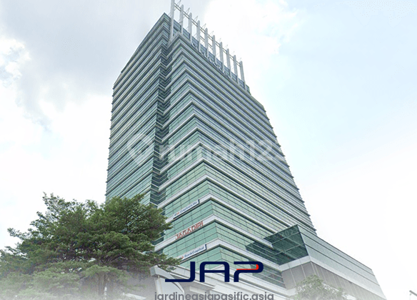 Kantor Area Slipi di Menara Citicon 225Sqmi Furnished Dekat Tol