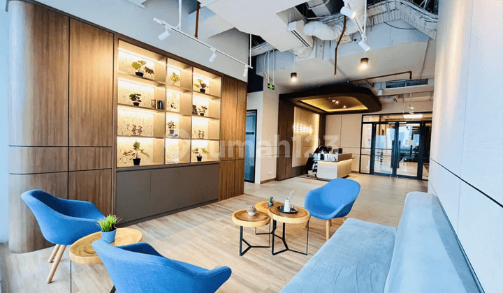 Kantor Furnished 4 Pax di The Plaza Thamrin Dekat MRT
