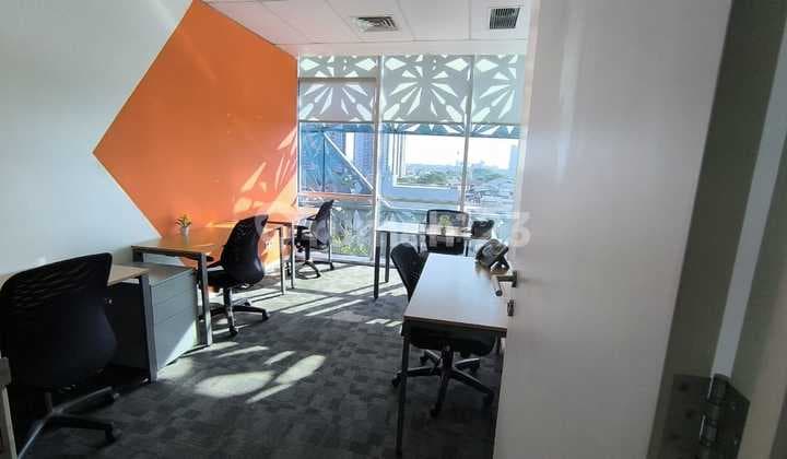 Kantor Furnished 5 Pax di The Vida Area Kebon Jeruk Jakarta Barat