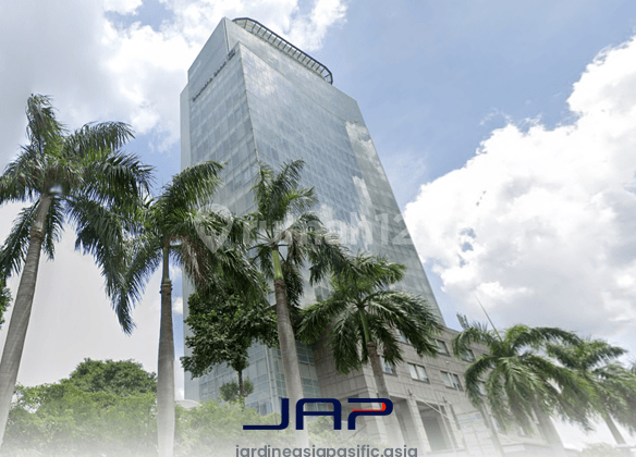 Sewa Kantor Deutsche Bank 230,15 Sqm Bare Deket MRT