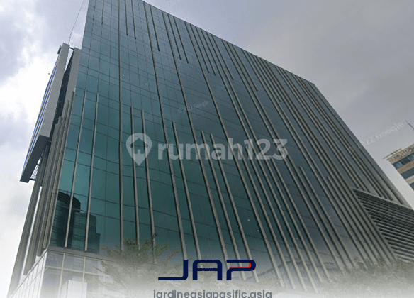 Sewa Kantor Lippo Thamrin 161m2 Bare Dekat MRT Lokasi Strategis