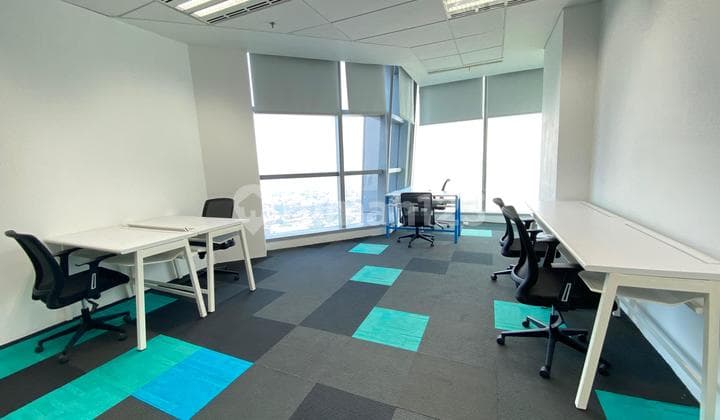 Kantor Unit Furnished 6 Pax At Menara Smbc Mega Kuningan Dekat LRT