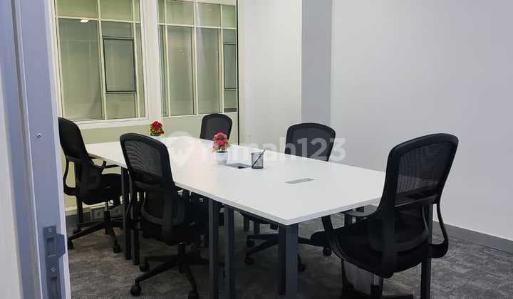 Kantor Furnished 9 Pax di Wisma Bca Area Bsd Tangerang