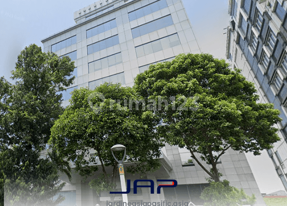 Sewa Kantor Menara Salemba 242 m2 Fitted Jakarta Pusat Akses KRL