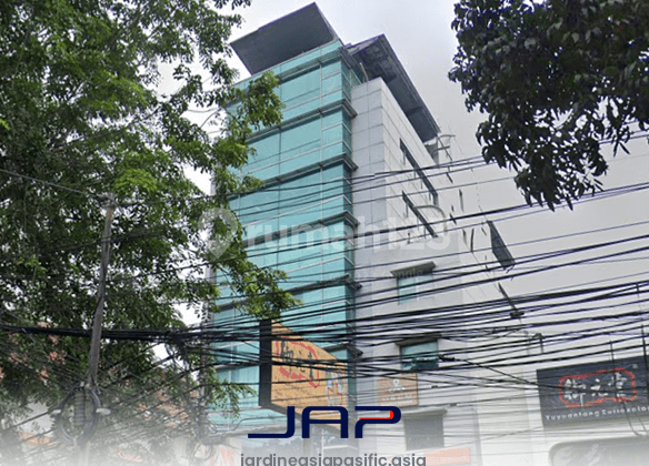 Office Lease at E Trade Building 313 M2 Fitted Area Central Jakarta