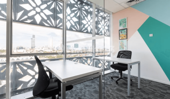 Kantor Furnished 3 Pax di The Vida Area Kebon Jeruk Jakarta Barat