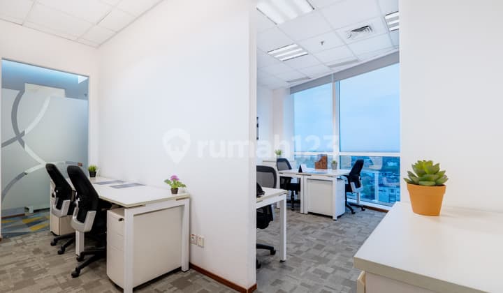Kantor Unit Furnished 6 Pax di Manhattantower Area Tb Simatupang