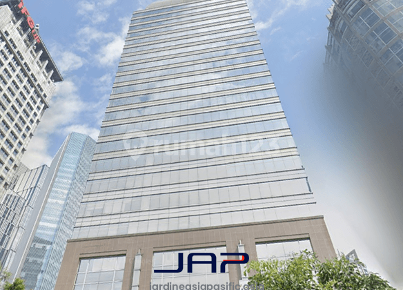 Kantor Area Scbd di Plaza Asia 200Sqm Bare Dekat MRT