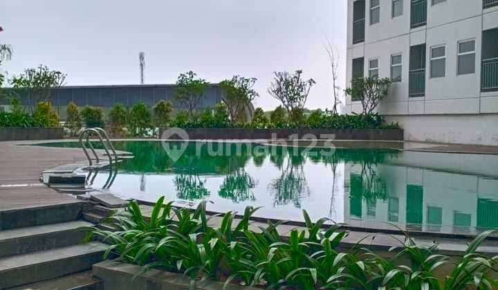 Apartemen Dijual 2 BR Semi Furnish Lantai 10 Serpong Garden