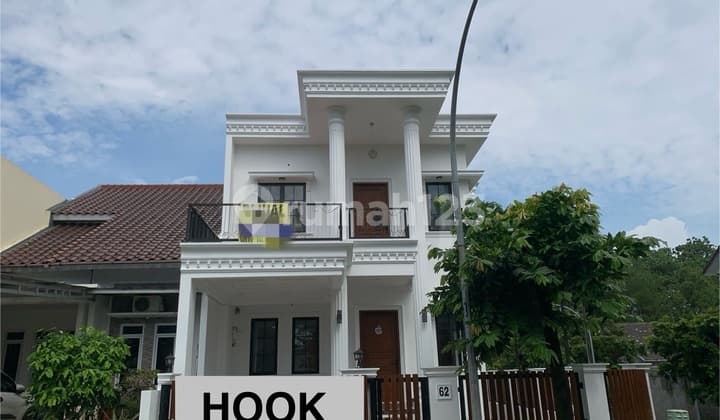 Rumah Clasic Posisi Hook Hadap Taman Siap Huni Sentul City