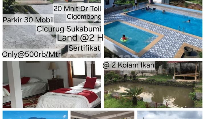 Beli Tanah Dapat Villa Cicurug Sukabumi