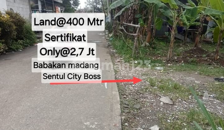 Tanah Murah Pinggir Jalan Sentul City Bogor