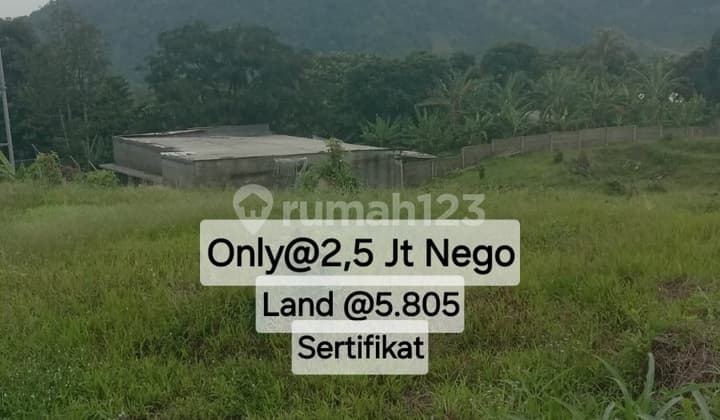 Tanah Murah Sertifikat Best View Bojong Koneng Sentul City Bogor