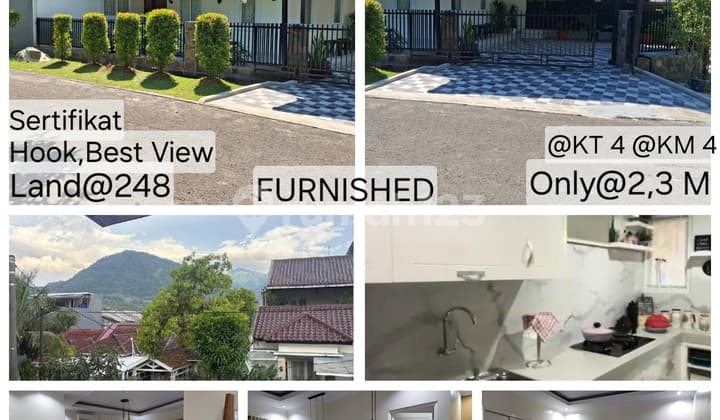 Rumah Hook Best View Furnished Sentul City Bogor
