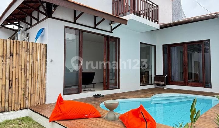 Villa Disewakan di Ungasan Bali - 2 Kamar, Private Pool, Fully Furnished