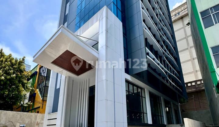 Gedung Baru Bangunan 7 Lantai Lokasi Komersil Mampang Jaksel