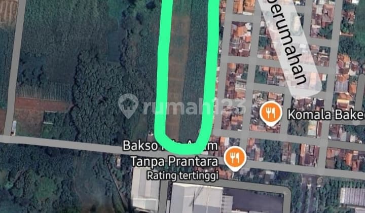 Tanah Darat 2 Hektar Pinggir Jalan Bae Kudus Jateng