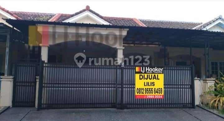 Dijual rumah di Taman raya Cikupa tangerang
